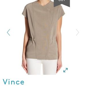 Vince short sleeve jacket